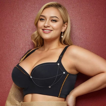 Smooth, seamless anti-sagging bra